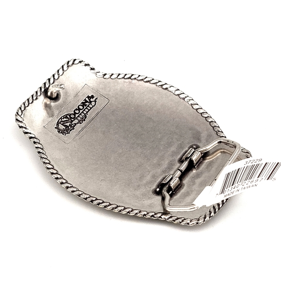 3 for $25 CLEARANCE - Nocona Two-tone Longhorn Belt Buckle NEW! - Picture 2 of 4